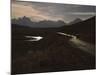 Entering Jackson Hole from East Along the Blackrock Creek with Grand Tetons, Wyoming-Alfred Eisenstaedt-Mounted Photographic Print