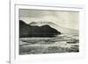 'Entering McMurdo Sound - Cape Bird and Mount Erebus', c1910?1913, (1913)-Herbert Ponting-Framed Photographic Print
