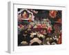 Entering Nirvana, the Life of Buddha Cakya Mouni, Scroll Painting, Tibetan Art, 18th Century-null-Framed Giclee Print