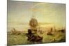 Entering Portsmouth Harbour-William Adolphus Knell-Mounted Giclee Print