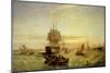 Entering Portsmouth Harbour-William Adolphus Knell-Mounted Giclee Print