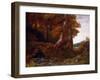 Entering the Forest, circa 1855-Gustave Courbet-Framed Giclee Print