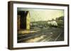 Entering the Station-Hermann Pleuer-Framed Giclee Print