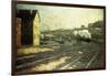 Entering the Station-Hermann Pleuer-Framed Giclee Print