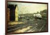 Entering the Station-Hermann Pleuer-Framed Giclee Print