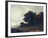 Entering Woods-Meindert Hobbema-Framed Giclee Print