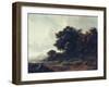 Entering Woods-Meindert Hobbema-Framed Giclee Print