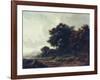 Entering Woods-Meindert Hobbema-Framed Giclee Print