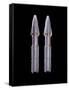 Enterprise Torpedoes, Props Featured in the Nx-01 Armory Set of 'Star Trek: Enterprise', C.2001-null-Framed Stretched Canvas