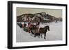 Enterrement d'un marin à la campagne en Norvège-Nils Gustav Wentzel-Framed Giclee Print