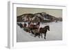 Enterrement d'un marin à la campagne en Norvège-Nils Gustav Wentzel-Framed Giclee Print