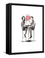 Entertain Illo 3-Alicia Zyburt-Framed Stretched Canvas