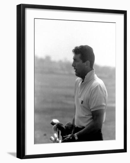 Entertainer Dean Martin Playing Golf-Allan Grant-Framed Premium Photographic Print