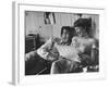 Entertainer Dean Martin Rehearsing a Scene with Actress Shirley MacLaine-Allan Grant-Framed Premium Photographic Print