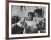 Entertainer Dean Martin Rehearsing a Scene with Actress Shirley MacLaine-Allan Grant-Framed Premium Photographic Print