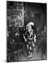 Entertainer Dora Pelletier Singing at Sammy's Bowery Follies-Alfred Eisenstaedt-Mounted Photographic Print