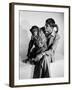 Entertainer Jerry Lewis with a Chimpanzee-Peter Stackpole-Framed Premium Photographic Print