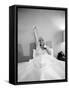 Entertainer Mae West Lifitng Barbells in Bed-Loomis Dean-Framed Stretched Canvas