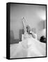 Entertainer Mae West Lifitng Barbells in Bed-Loomis Dean-Framed Stretched Canvas