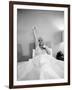 Entertainer Mae West Lifitng Barbells in Bed-Loomis Dean-Framed Photographic Print