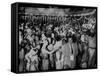 Entertainer Orson Welles Attending the Rio de Janerio Carnival Celebration-Hart Preston-Framed Stretched Canvas