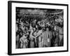 Entertainer Orson Welles Attending the Rio de Janerio Carnival Celebration-Hart Preston-Framed Premium Photographic Print