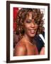 Entertainer Whitney Houston at 50th Annual Grammy Awards-Mirek Towski-Framed Premium Photographic Print