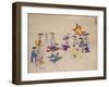 Entertainers Dancing-Kim Junkeun-Framed Giclee Print