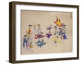 Entertainers Dancing-Kim Junkeun-Framed Giclee Print