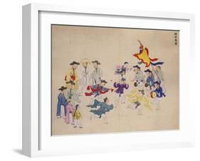 Entertainers Dancing-Kim Junkeun-Framed Giclee Print