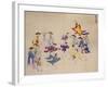 Entertainers Dancing-Kim Junkeun-Framed Giclee Print