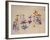 Entertainers Dancing-Kim Junkeun-Framed Giclee Print