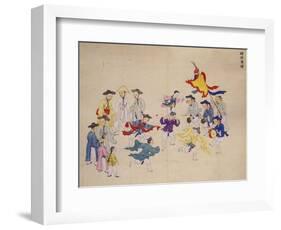 Entertainers Dancing-Kim Junkeun-Framed Giclee Print