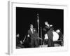 Entertainers Dean Martin and Jerry Lewis Performing-null-Framed Premium Photographic Print