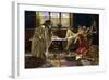 Entertaining the Harem (Oil on Panel)-Daniel Israel-Framed Giclee Print