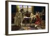 Entertaining the Harem (Oil on Panel)-Daniel Israel-Framed Giclee Print