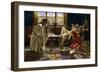 Entertaining the Harem (Oil on Panel)-Daniel Israel-Framed Giclee Print