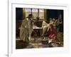 Entertaining the Harem-Daniel Israel-Framed Giclee Print