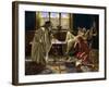 Entertaining the Harem-Daniel Israel-Framed Giclee Print