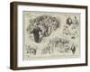 Entertainment at St Andrew's Hall, Newman-Street, to Provide St Pancras Poor with Christmas Dinners-John Jellicoe-Framed Giclee Print