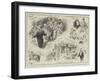 Entertainment at St Andrew's Hall, Newman-Street, to Provide St Pancras Poor with Christmas Dinners-John Jellicoe-Framed Giclee Print