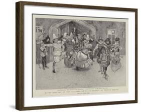 Entertainment by the Elizabethan Stage Society at Fulham Palace-Frank Craig-Framed Giclee Print