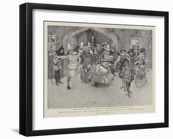 Entertainment by the Elizabethan Stage Society at Fulham Palace-Frank Craig-Framed Giclee Print