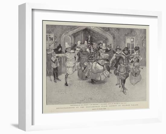 Entertainment by the Elizabethan Stage Society at Fulham Palace-Frank Craig-Framed Giclee Print