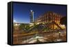 Entertainment District, Bricktown, Oklahoma City, Oklahoma, USA-Walter Bibikow-Framed Stretched Canvas