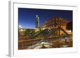 Entertainment District, Bricktown, Oklahoma City, Oklahoma, USA-Walter Bibikow-Framed Photographic Print