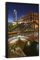 Entertainment District, Bricktown, Oklahoma City, Oklahoma, USA-Walter Bibikow-Framed Photographic Print