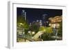 Entertainment District, Bricktown, Oklahoma City, Oklahoma, USA-Walter Bibikow-Framed Photographic Print