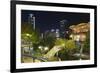 Entertainment District, Bricktown, Oklahoma City, Oklahoma, USA-Walter Bibikow-Framed Photographic Print