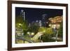 Entertainment District, Bricktown, Oklahoma City, Oklahoma, USA-Walter Bibikow-Framed Photographic Print